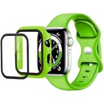 Watch 44mm Groen Band&Case 2 In 1