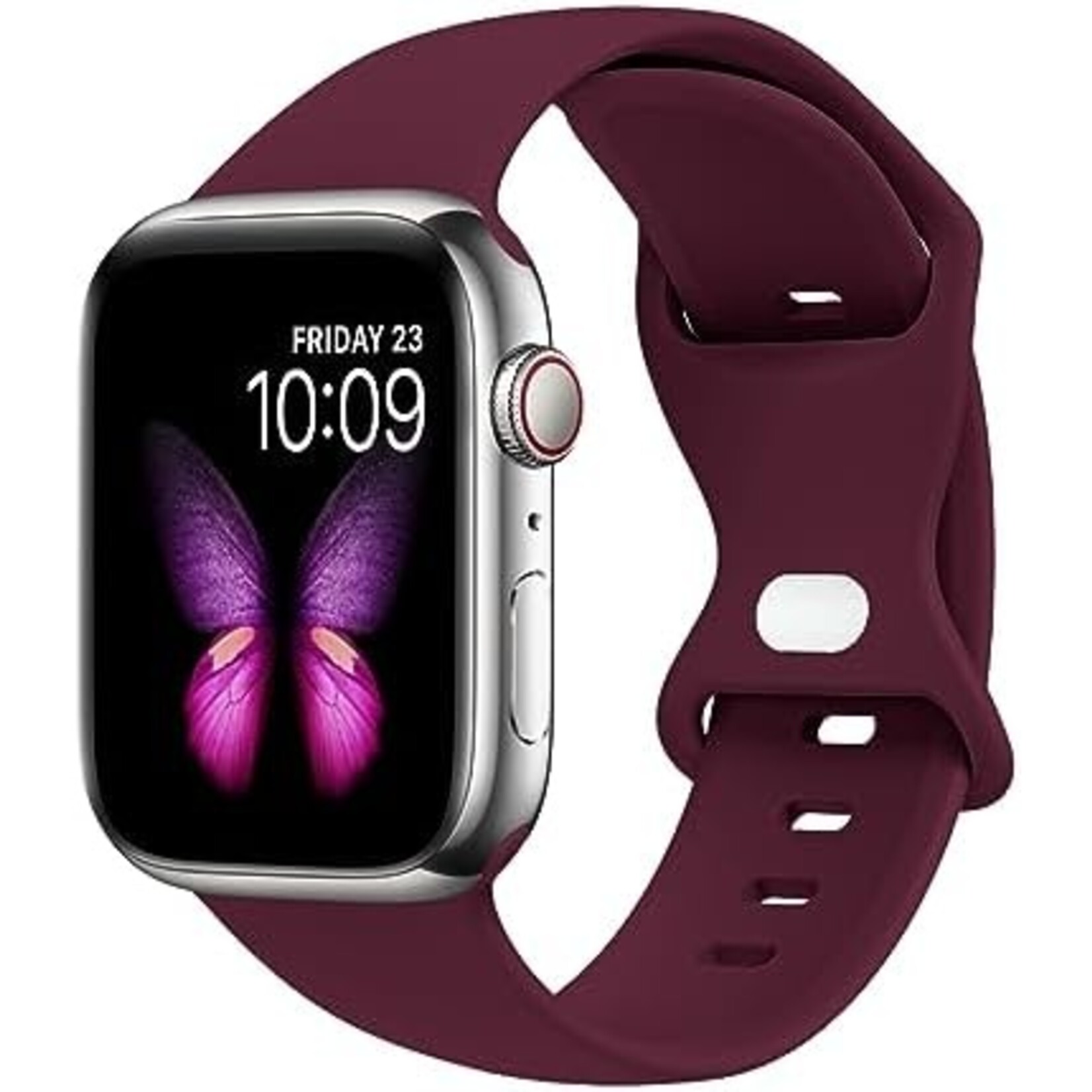 Watch Siliconen Purple Red 38/40/41mm