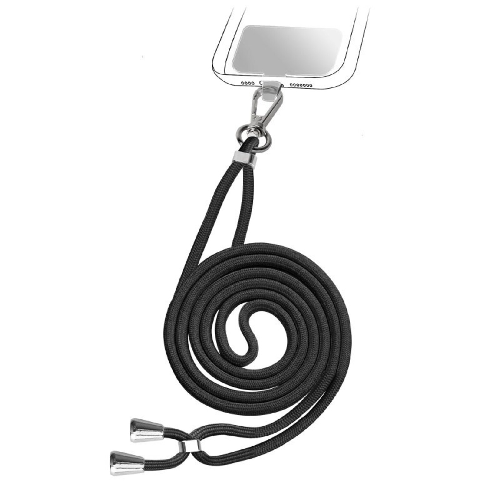 O sbs Universal Smart Necklet Zwart