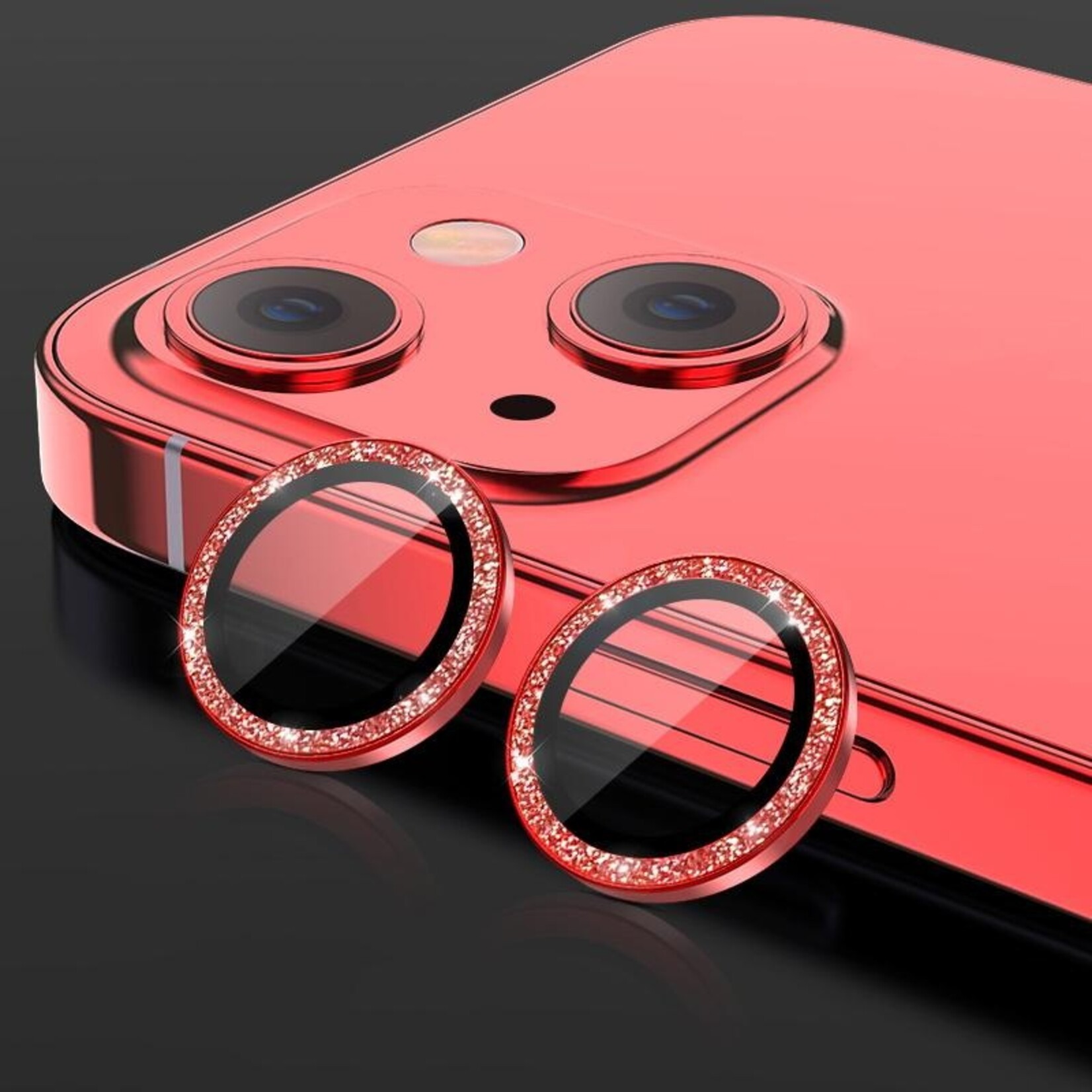iPhone 12 Pro Max Camera Lens Shield Protection Case Rood
