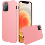 Apple High Quality Silicone Case Roze - iPhone 12 Pro Max