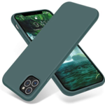 Apple High Quality Silicone Case Groen - iPhone 12 Pro Max