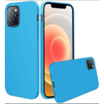 Apple High Quality Silicone Case Licht Blauw - iPhone 12 Pro Max