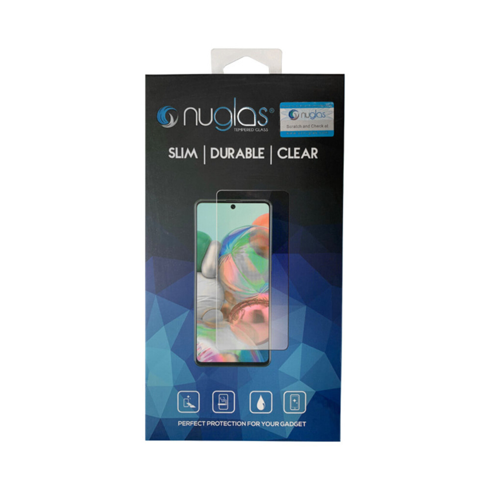 Samsung NuGlas: glazen screenprotector (2.5D) voor samsung Galaxy A53 5G New