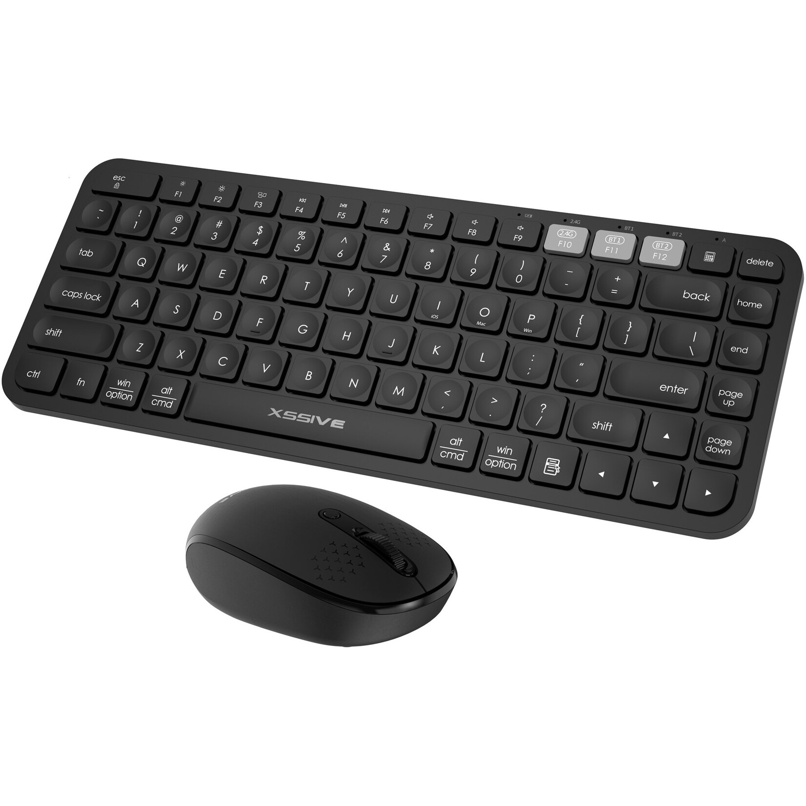 Xssive xssive bleutooth wireles keyboard and mouse Qwertz