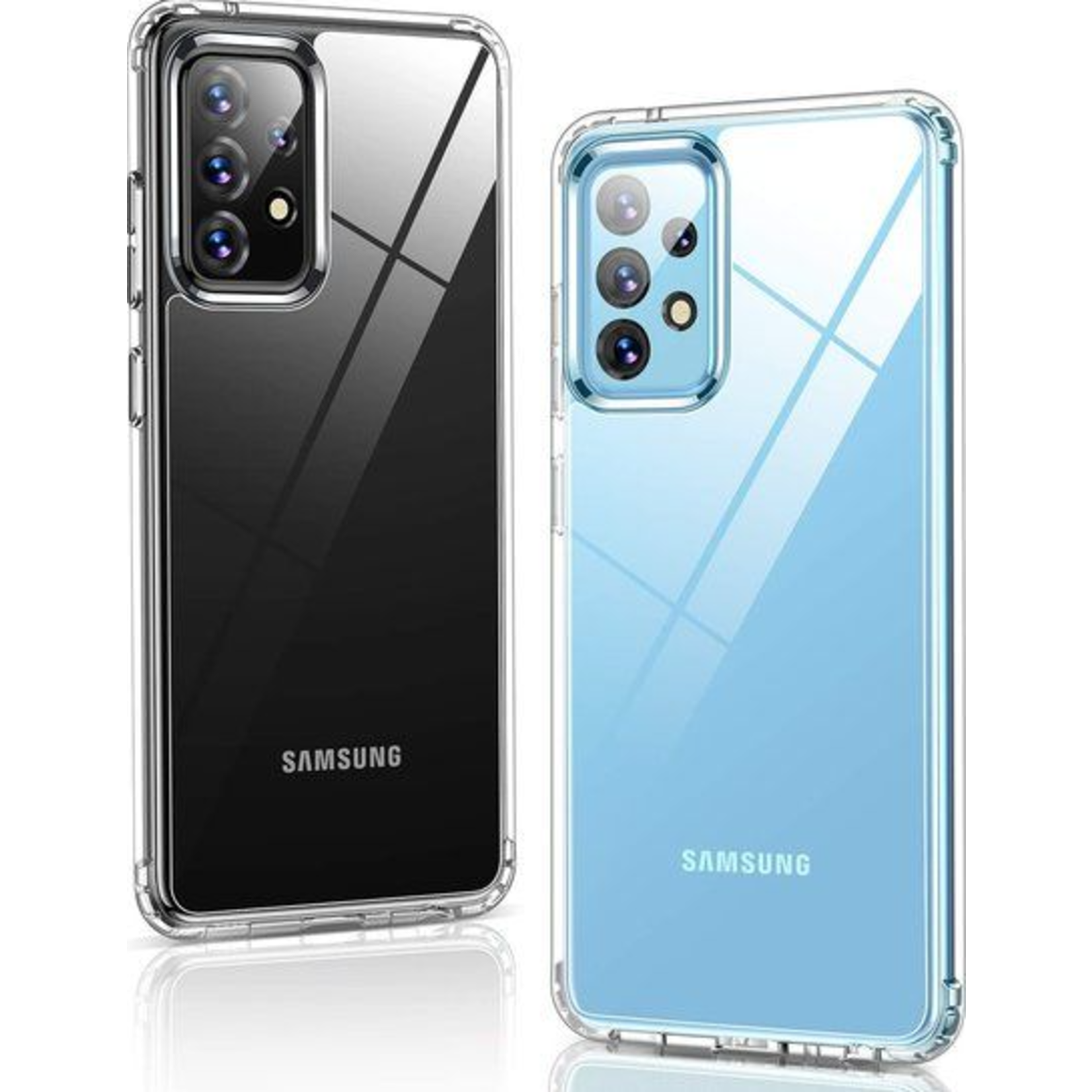 Samsung HQ 2.0 mm Silicone Transparant - Samsung A72 4G/5G