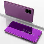 Samsung Samsung A71 - Clear View Case Paars