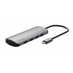 swissten Swissten USB-C Hub 4 in 1 - 44040101 - (4x USB 3.0) - Aluminium