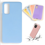 Samsung Silicone Case Blauw - Samsung A71