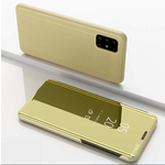 Samsung Samsung A70 - Clear View Case Goud