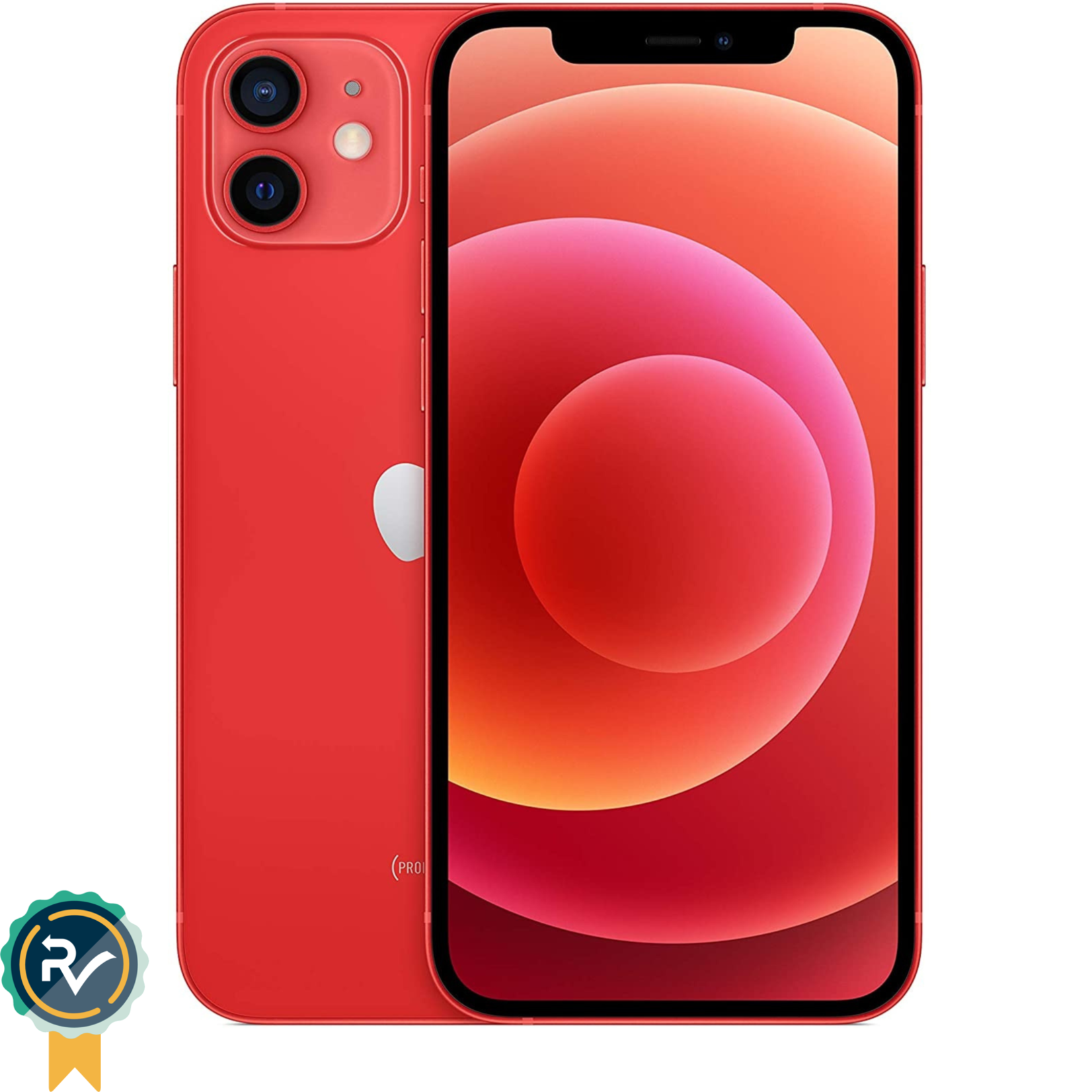 Apple Iphone 12  64GB Rood refurbished