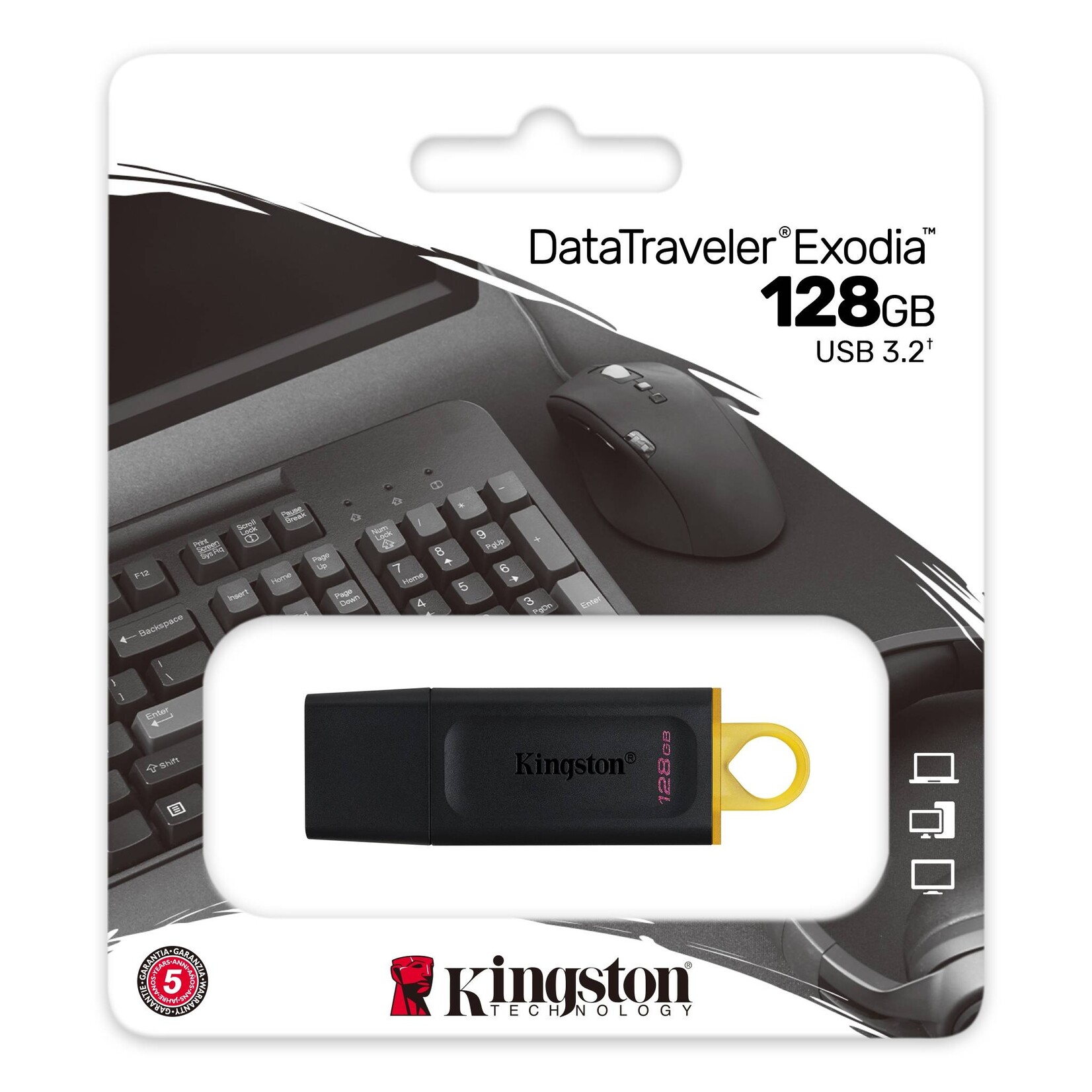 Kingston Kingston Exodin USB Fiash Drive - 128GB