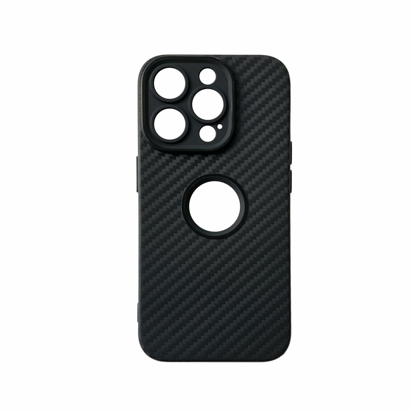 Apple Carbon Fiber Case - iPhone 15 Pro Max - Zwart