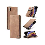 Apple Book Case iPhone 16 - Licht Bruin