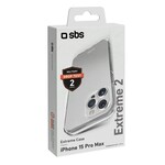 SBS SBS Extreme X2 Cover iPhone 15, transparent