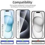 Apple Tempered Glass iPhone 16 Pro Max - White Pack