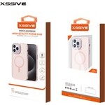 Apple Xssive Back Case geschikt voor Magsafe with Stand iPhone 16 - Pink