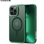 Apple Xssive Back Case geschikt voor Magsafe with Stand iPhone 16 Pro - Groen