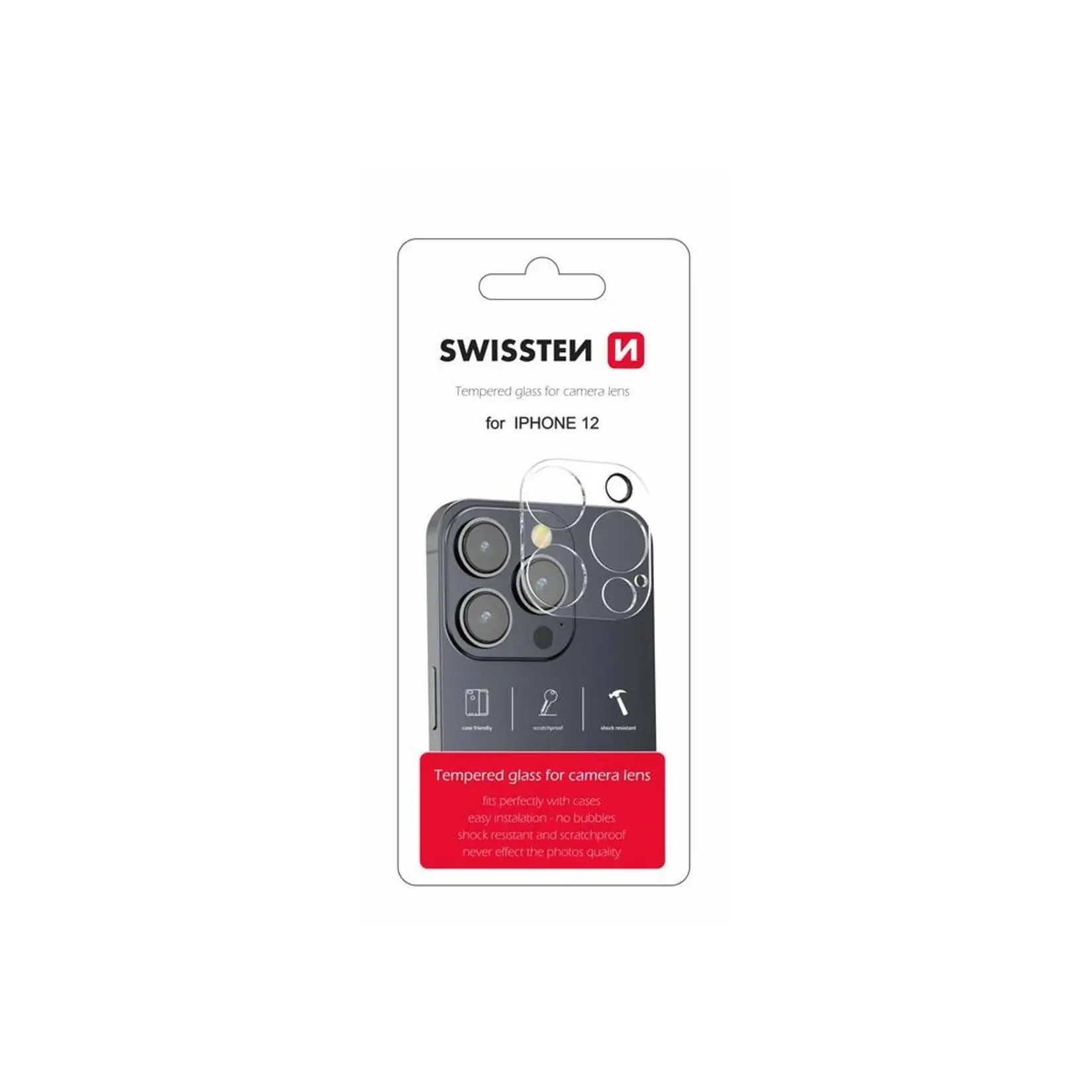 swissten Swissten iPhone 16 Pro Max Camera Lens Tempered Glass - 94500119