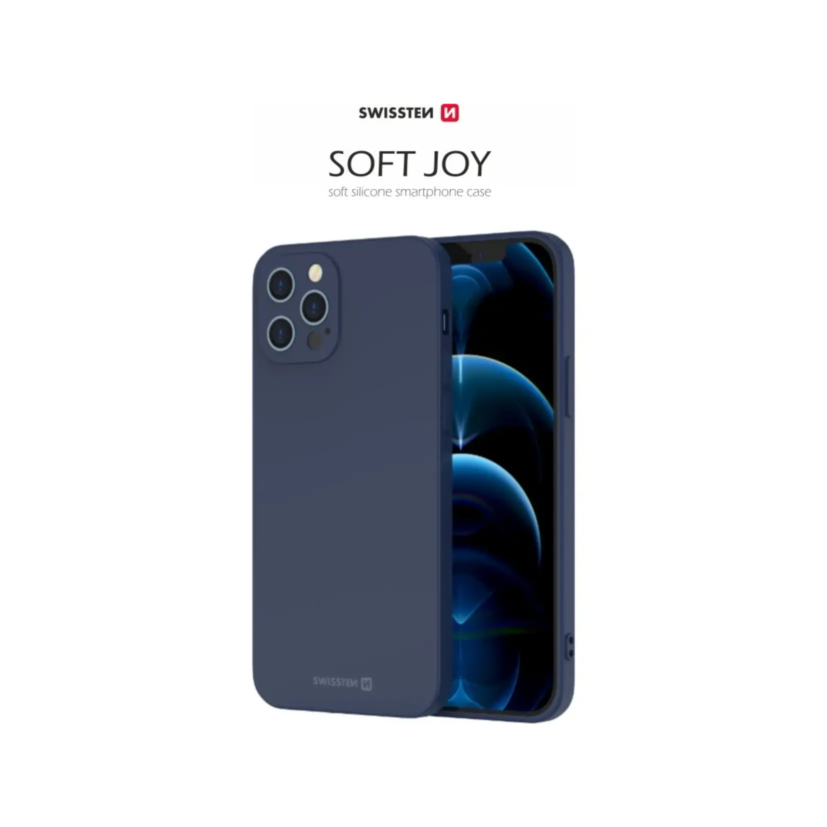 swissten Swissten iPhone 16 Pro Soft Joy Case - 34500383 - Blue