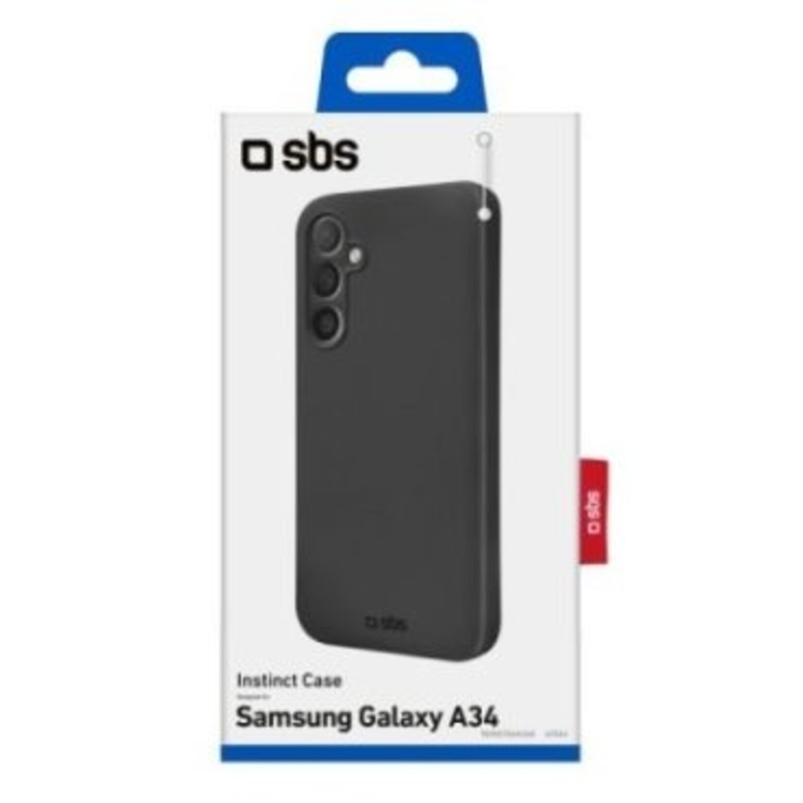 SBS SBS Instinct cover Samsung Galaxy A34, black