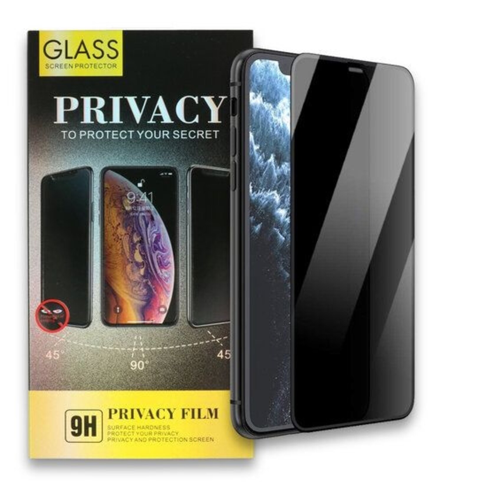 Apple Fullscreen Privacy Tempered Glass - iPhone 16