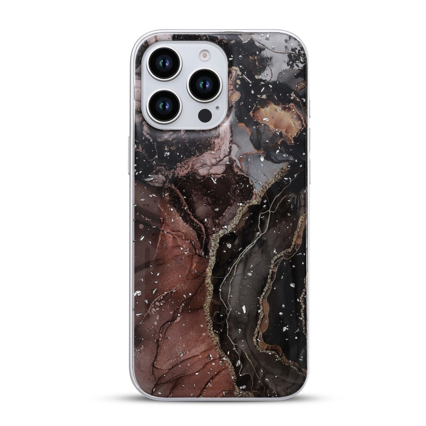 Apple Magnetic Magsafe Marmer Case - iPhone 16 Pro Max - Bruin