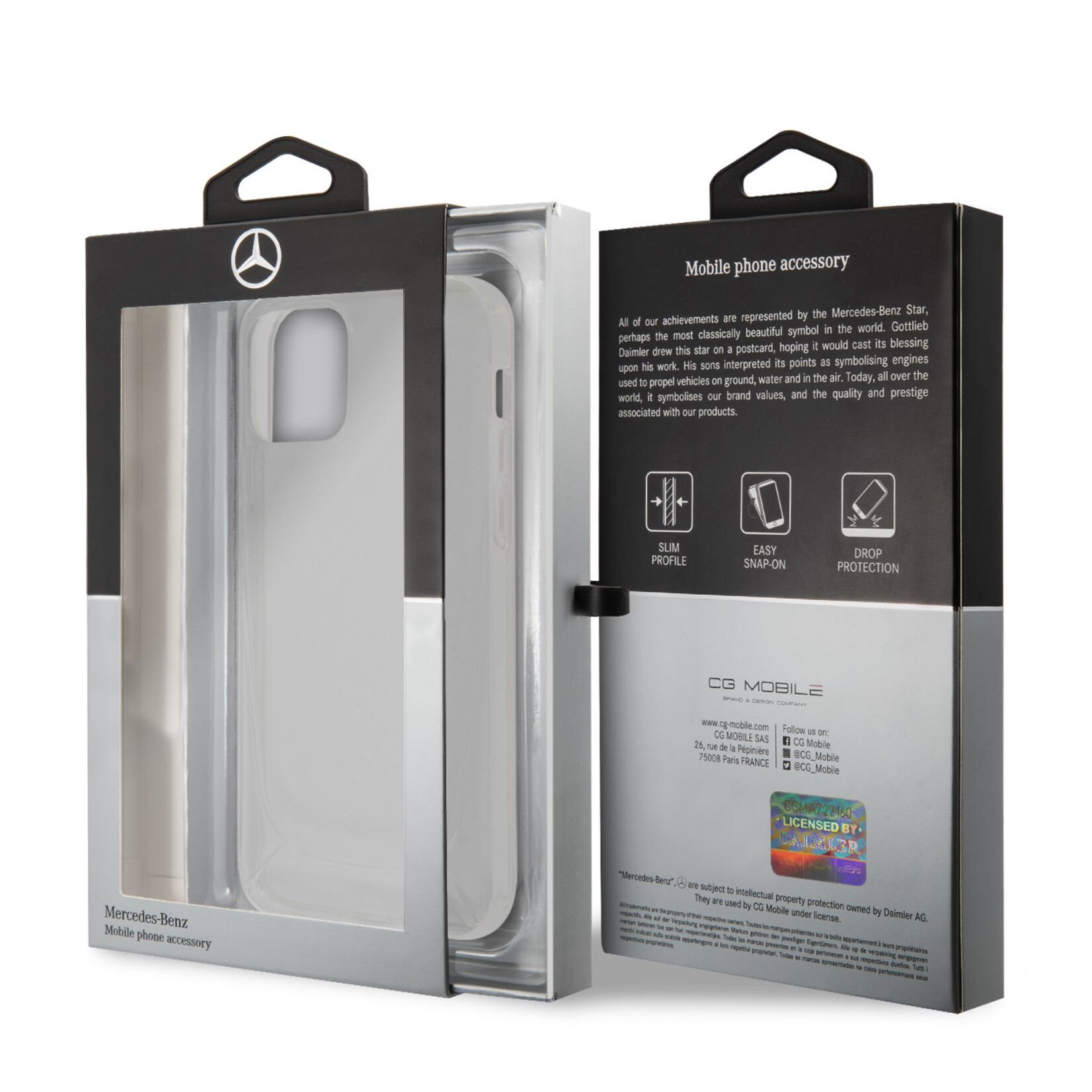Apple Mercedes-Benz iPhone 16 Pro Max Backcover