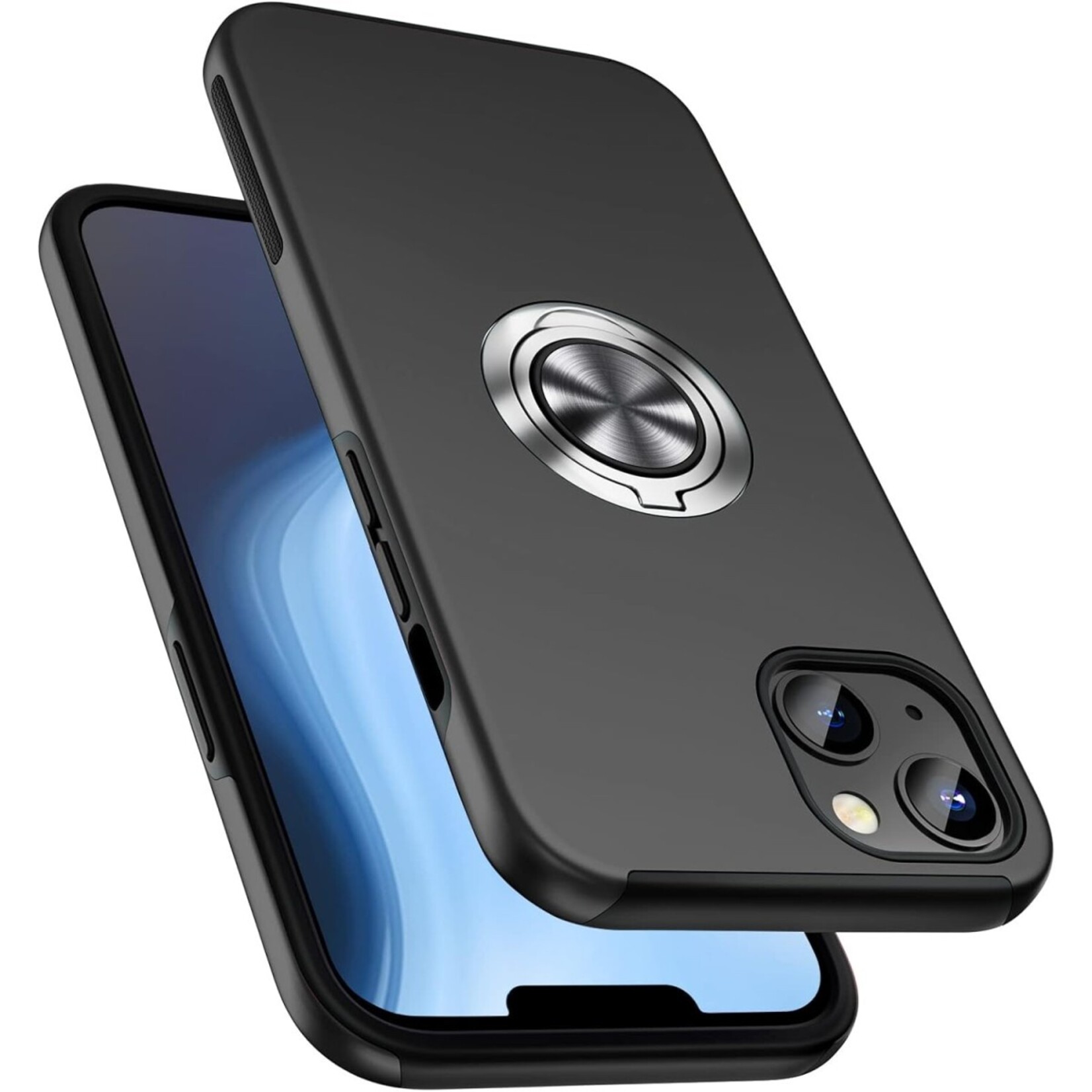 Apple My Choice Anti-Drop Ring Armor - iPhone 16 Pro - Zwart