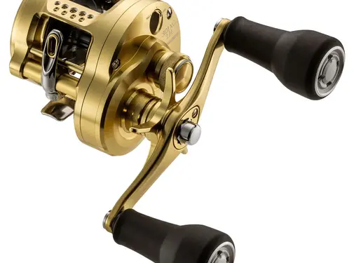 Shimano Reel Calcutta Conquest MD 301 XG LH langen Griff