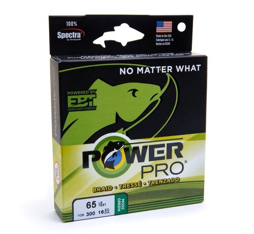 Shimano PowerPro 135m - Moss Green