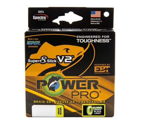 Shimano PowerPro Super 8 Slick V2 135m - Moss Green