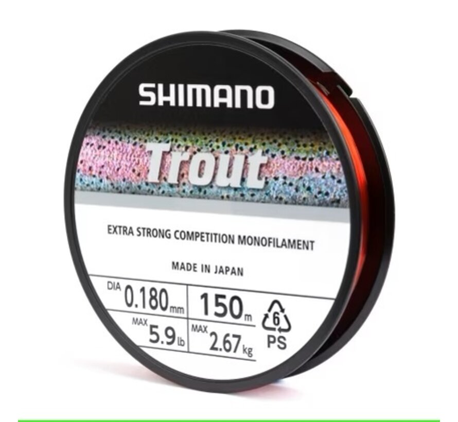 Schnur Trout Competition Mono Red