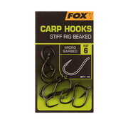 Fox Carp Hooks Stiff Rig Beaked