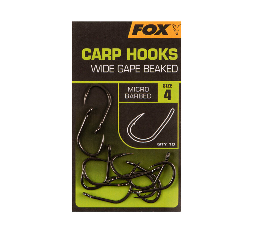 Wide Gape Beaked Carp Hooks