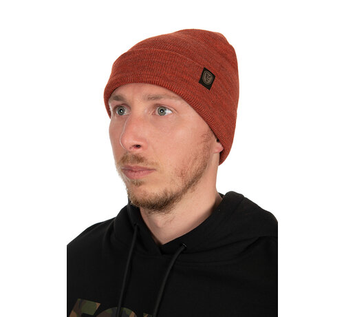 Fox Beanie Hat - Burnt Orange