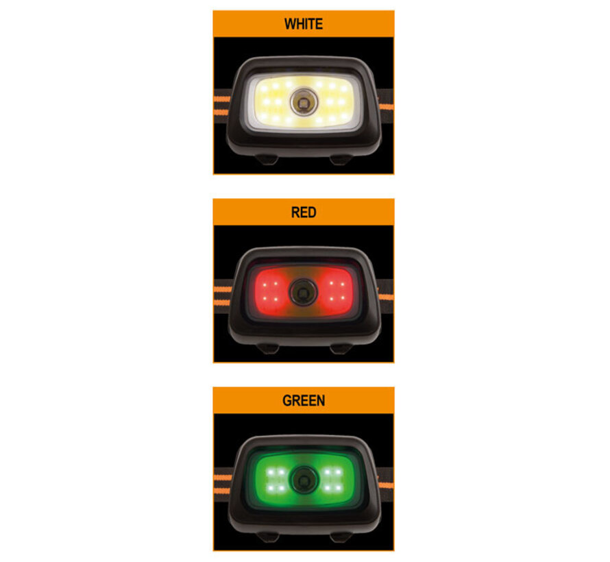 Halo Multi Colour Headtorch