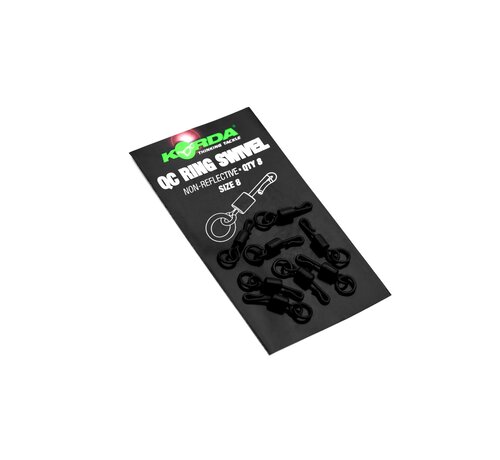 Korda Quick Change Ring Swivel 8pcs