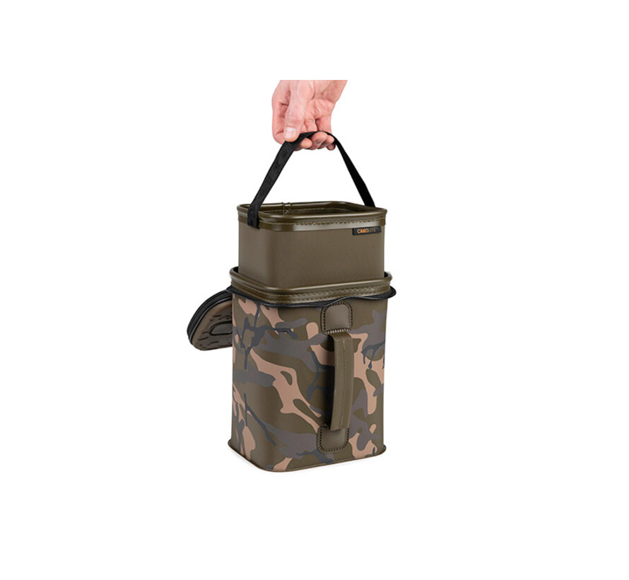 Aquos Camo Multi Bag With Insert