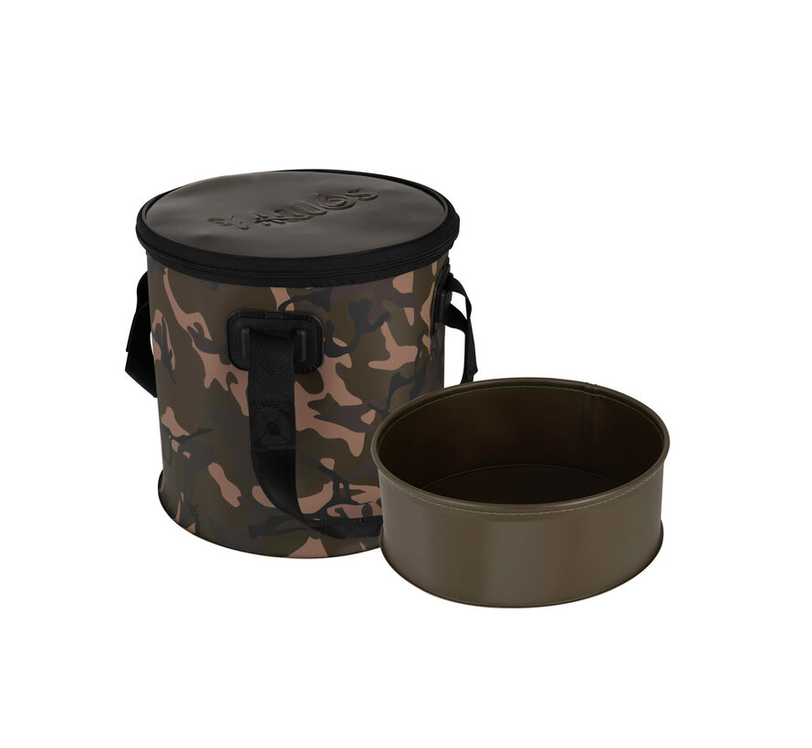 Aquos Camo Bucket & Insert 12L