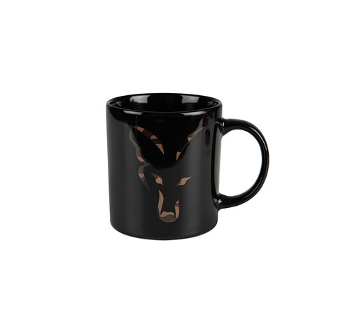 Fox Black & Camo Head Ceramic Mug