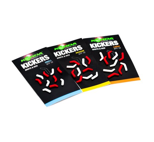 Korda Kickers - Red/White 10pcs