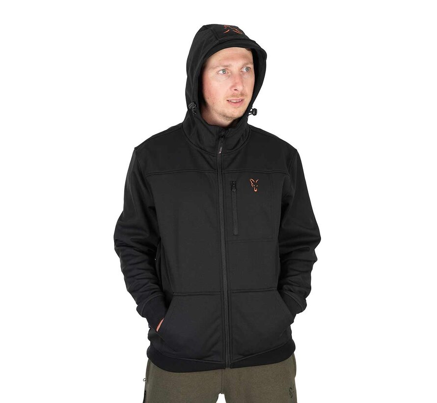 Collection Soft Shell Jacket - Black Orange