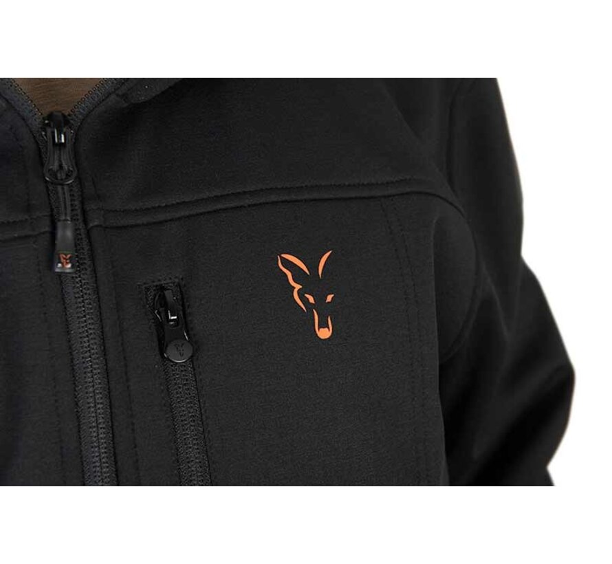Collection Soft Shell Jacket - Black Orange