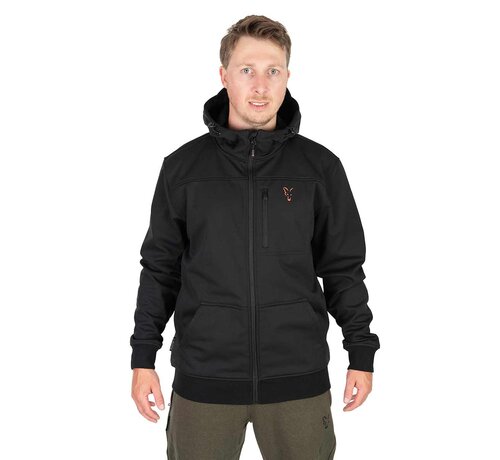 Fox Collection Soft Shell Jacket - Black Orange
