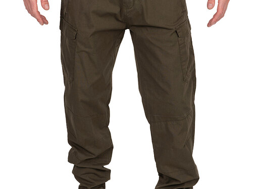 Fox Collection Cargo Trousers - Green Black