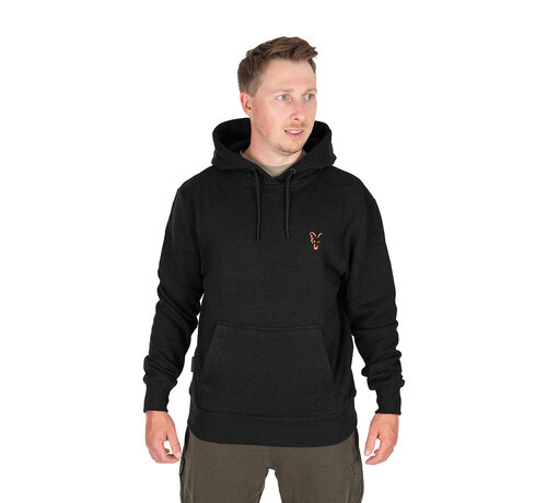 Fox Collection Hoody - Black Orange