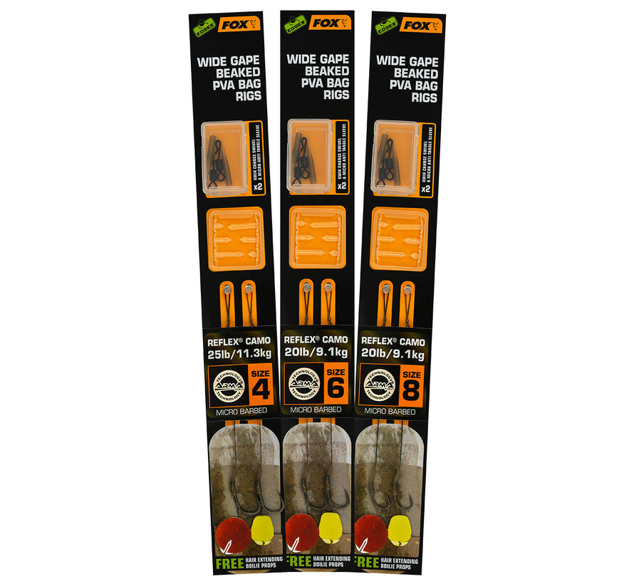 Edges Wide Gape Beaked PVA Rigs