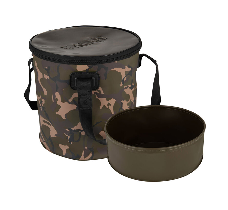 Aquos Camo Bucket & Insert 17L