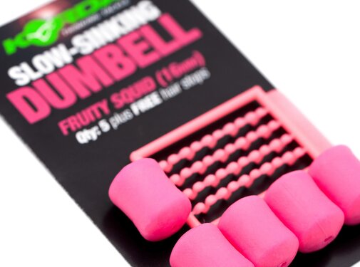 Korda Slow Sinking Dumbell Fruity Squid Pink